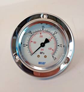 213.53-c-eg430p-nb-afzz Wika Used Pressure Gauge 2.5 Liquid Filled 0-3.0mpa/450