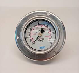 213.53-c-eg560p-nb-afzz Wika Used Pressure Gauge 2.5 Liquid Filled 0-60mpa/8000