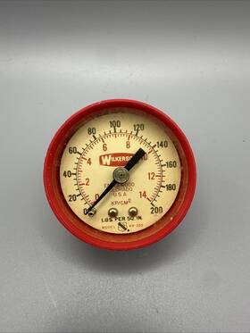 Grp-49-035 Wilkerson Grp-49-038 Air Pressure Gauge