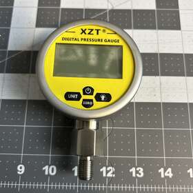 80mm-400bar Xzt Digital Hydraulic Pressure Guage Bspp 1/4 Untested