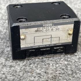 Mdc-01-b-30 Yuken Mdc01b30 / By Pass Plate Used