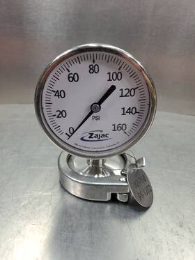 Zajac El074190051211a0000 0-160 Psi Pressure Meter. 6e-10