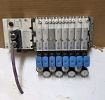 Festo Mpal / Mpb-vi Pneumatic Manifold Assembly 8 Valves, Gauges, 10 Bar. Fixed Price $499.39.