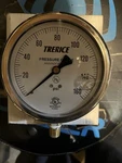 Trerice Pressure Gauge 0-160 Psi Dial 1/4IN Connection Side/bottom Mount. Fixed Price $25.00.