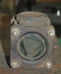 Fischer & Porter Flapper Sight Flow Indicator 1205/8407. Fixed Price $489.00.