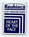 Coal Mining Helmet Decal Sticker Hauhinco High Pressure Pumps. Fixed Price $14.99.