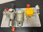 Smc Pneumatic Filter Regulator AVL5000-F06, AM550-F06-T, AW60K-F06, VHS50-F06. Fixed Price $100.00.