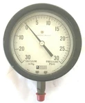 Weksler Instruments Gauge Phosphor Bronze 30 Psig G15-100 New Free Shipping. Fixed Price $60.00.