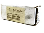 New Deublin 1115-251-430 Union M16X1.5 Lh 16MM Plt 1115251430. Fixed Price $250.00.