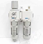 Mindman MACP302-10A-NPT Air Unit, Frl W/ Pressure Gauge. Fixed Price $60.00.