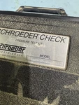 Schroeder Check Pressure Test Kit 426482. Fixed Price $100.00.