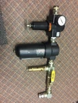 Norgren F17-800-A1DA Pneumatic Filter 250 Psig Max Speedaire 4Z546 Regulator. Fixed Price $165.00.