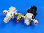 Smc ARG20-N02G1H-Z Regulator, Gauge Handle + AR20-N02-RZ-B. Fixed Price $43.14.
