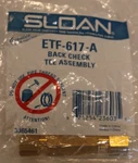 Sloan 3365461 ETF-617-A 3/8" Back-check Tee Assembly. Fixed Price $19.49.