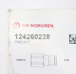 Norgren Pneufit Female Adapter 5/32" Tube Od 124260228. Fixed Price $9.81.