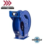Coxreels TSHL-N-350, Supreme Duty Spring Rewind Hose Reel: 3/8" I.d., 50'. Fixed Price $570.95.
