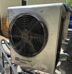 Gardner Denver MH3 Hydrapak Hydraulic Oil Cooler Fan Reservoir Assembly. Fixed Price $2800.00.
