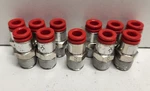 Lot Of 11 New No Box! Smc 1/4 Tube Mnpt Push Connect Fitngs KQ2H07-35S-X23. Fixed Price $59.95.