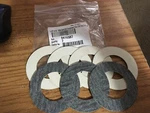 Garlock 1-1/2"X1/16" 150LB Compressed Fiber 3700 Ring Gasket Qty. Fixed Price $14.00.