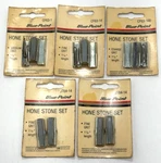 Lot Of 5 Blue Point Snap 1/8" Hone Stone Sets JT64-14, CF63-1, -100. Fixed Price $29.99.