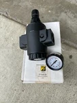 New Master Pneumatic R180M-8G 1" High Flow Vanguard Regulator W/gauge. Fixed Price $70.00.