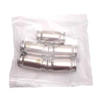 Lot Of 5 Smc KQB2H10-00 Pneumatic Fittings, 10MM One-touch, -100KPA 1.0MPA. Fixed Price $30.00.