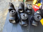 One Used Norgren R18-C00-RNXA R18C00RNXA Water Pressure Reducing Valve 450 Psig. Fixed Price $359.00.
