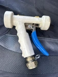 Strahman White M-70 Industrial Heavy-duty Spray Nozzle, Ght Swivel Adapter. Fixed Price $150.00.