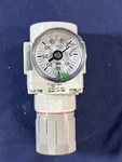 Smc ARP30-N02BG-1RZ Precision Air Pressure Regulator 0.75-30 Psi W/ Gauge. Fixed Price $24.00.