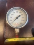 Acco Helicoid Gage 97 Mm Dia ,pressure Gauge 0-5000 Psi ,bottom 1/2" Npt 2312-0. Fixed Price $50.00.