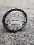 Used Dwyer Magnehelic 2010 Pressure Gauge, 15 Psig Max, 0-10 Inches Of Water. Fixed Price $45.00.
