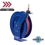 Coxreels P-LP-135, Low Pressure Spring Rewind Hose Reel: 1/4" I.d., 35'. Fixed Price $348.95.