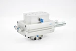 Festo Slewing Drive With Shock Absorber DRRD-35-180-FHP4E6-Y9A (574403 +1503002). Fixed Price $490.69.