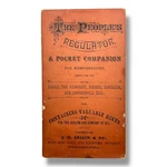 1883-1885 Simmons Liver Regulator Quack Medicine Pocket Companion Zeilin. Fixed Price $24.55.
