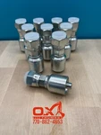 Parker Style 10643-8-6 Hydraulic Hose Crimp Fittings 3/8 X 1/2 Jic. Fixed Price $54.95.