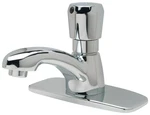 Aquaspec Vandal-resistant Single-hole Faucet, Chrome, 0.5 Gpm, Push-button. Fixed Price $294.99.