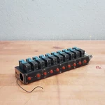 Mac Circuit Bar W/ (8) 45A-L00-DDAJ-1FM Valves, 24VDC, 5.4 Watts Used. Fixed Price $284.99.