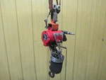 Ingersoll Rand Aro 7770E-2A10-C6U Pneumatic Air Chain Hoist 10' Lift 1/8 Ton. Fixed Price $999.99.