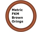 Fkm Heat Resistant Brown O-rings Size 283 Price For 1 Pc. Fixed Price $8.60.