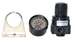 Pressure Regulator, Compressed Air W/ Gauge, 1/4" Npt Ports Compressor. Fixed Price $15.25.