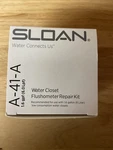Sloan A-41-A Water Closet Diaphragm Assy 1.6 Gpf, Flush Valve Repair Kit. Fixed Price $24.77.