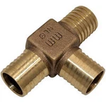 Merrill RBDTNL125 Barbed Tee 1-1/4" Low Lead Brass Plumbing Connection. Fixed Price $57.38.