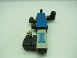 FRC-1/2-SA Manifold Block W/festo PEV-1/4-B Pressure Switch 250VAC. Fixed Price $29.24.