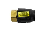 Spraying Systems 23990 1/4 Brass Nozzle Holder Valve Fitting. Fixed Price $28.99.