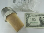 New 1-1/4" Arrow Pneumatics Sintered Bronze Metal Air Muffler/filters Exhaust. Fixed Price $22.95.