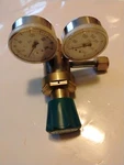 Specialty Gas Regulator Stage Air Y12-244D580. Fixed Price $100.00.