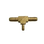 (1 Pc) Parker, Brass Pneumatic Hose Barbs For Tubing, Dubl-barb #375-4-4-5/32. Fixed Price $13.99.