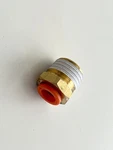 Smc KQ2H07-35AS 1/4" Npt X Male Connector Tube Fitting, Lot Of 20. Fixed Price $50.00.