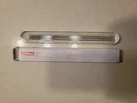 Jerguson Pn 16757-7 Borosilicate Tempered Gage Glass Grooved Clear Size Nib. Fixed Price $49.95.