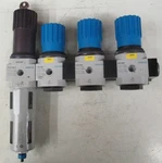 Festo Lrb-d-midi Pressure Regulator Bank Of Threew/ Filter Unit Lfrs-d-midi-a. Fixed Price $214.20.